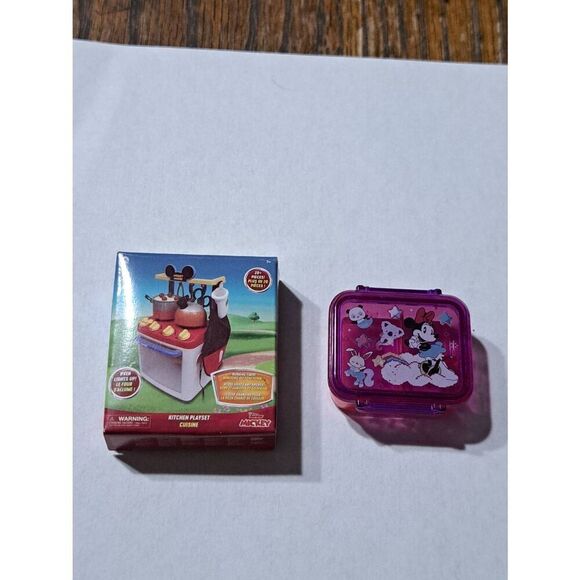 2 Disney Mickey Mouse Minnie Zuru Mini Brands Miniature Collectible Toy Box Toys - Picture 1 of 9